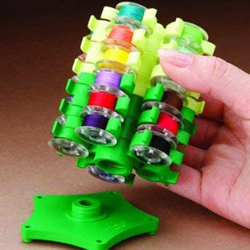 Bobbin Organizer Box - Зажим для хранения, подставка, Шпульки, башня