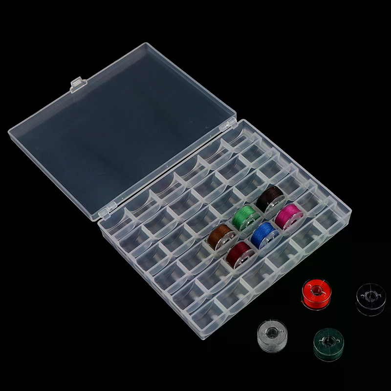Bobbin Organizer Box - 36 пустых шпулек для швейных машин,