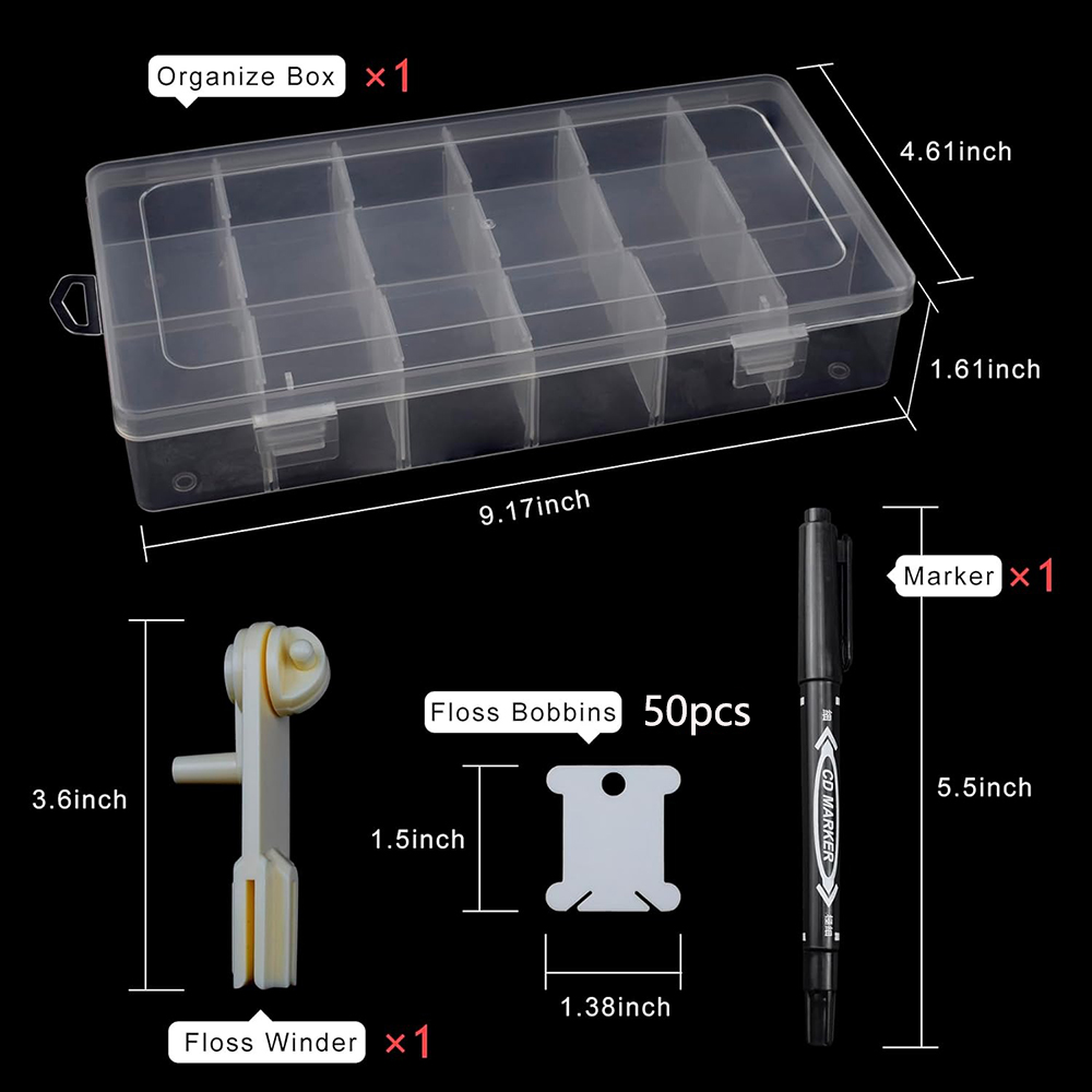 Органайзер для вышивальных нит – обзор и цена Bobbin Organizer Box