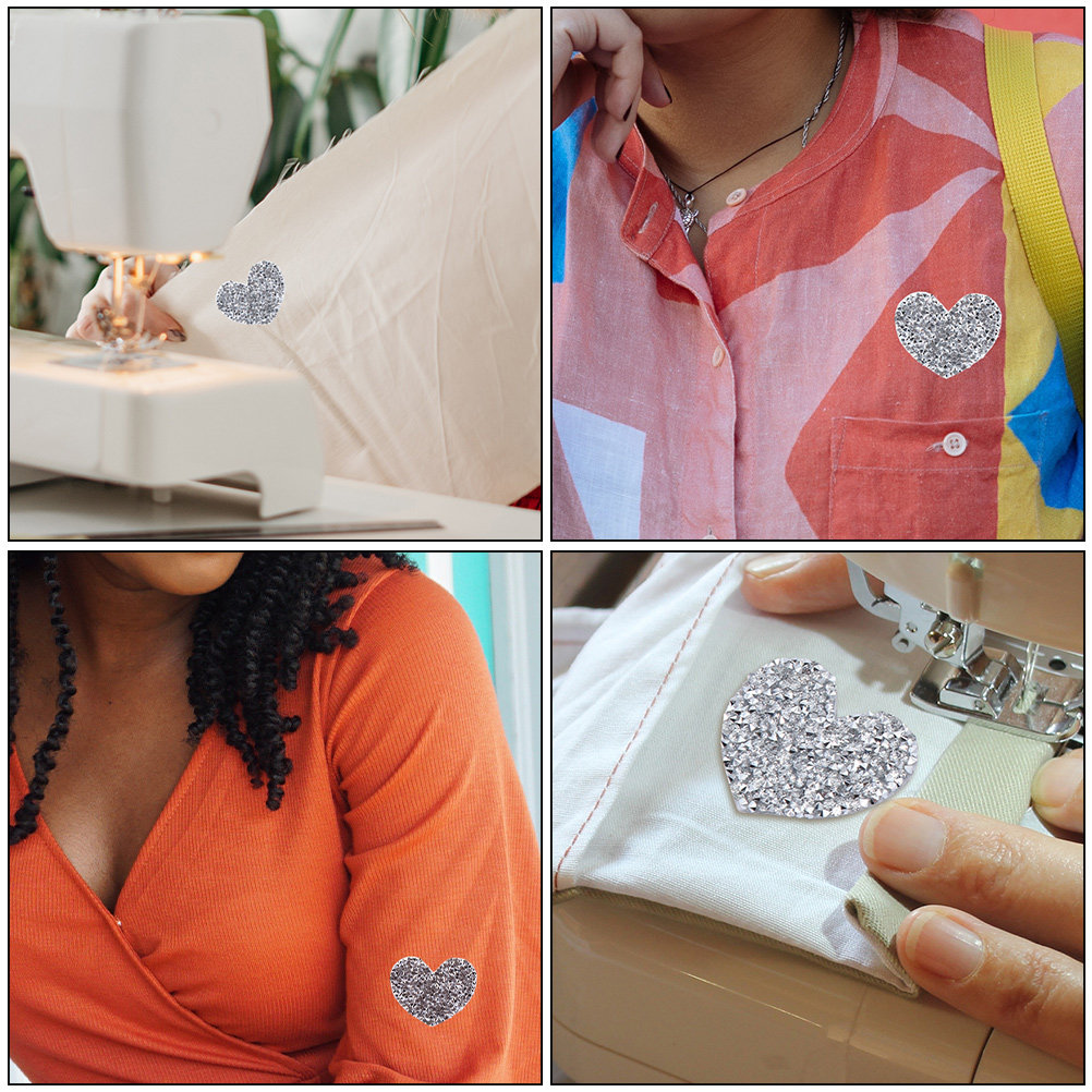 10 шт. вышитых нашивок в форме – обзор и цена Sewing Recycle