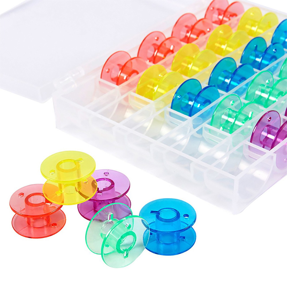 25 шт./компл., пластиковые нит – обзор и цена Bobbin Organizer Box