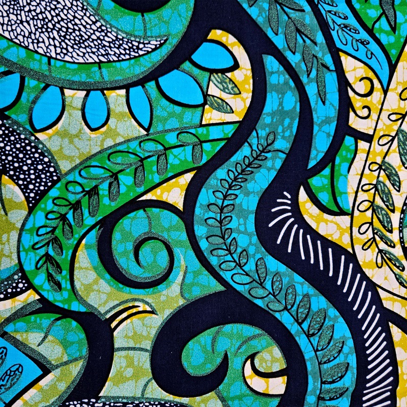 6 ярдов длиной 46 дюймов, широ – обзор и цена Sewing Batik Fabric