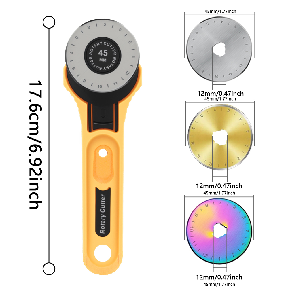 45 мм роторный резак для ткани – обзор и цена Sewing Necessities