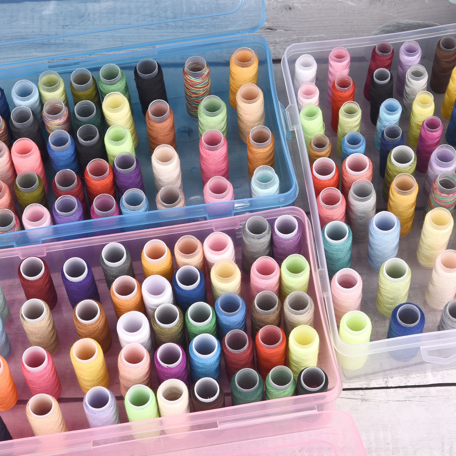 42-осевая коробка для швейных  – обзор и цена Bobbin Organizer Box