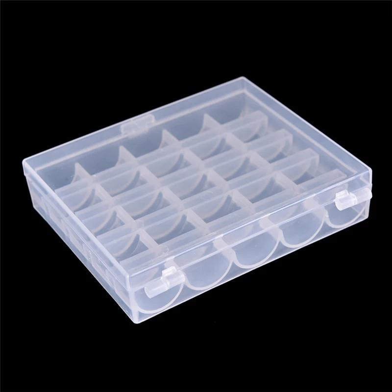 25 катушек, пустой футляр для  – обзор и цена Bobbin Organizer Box