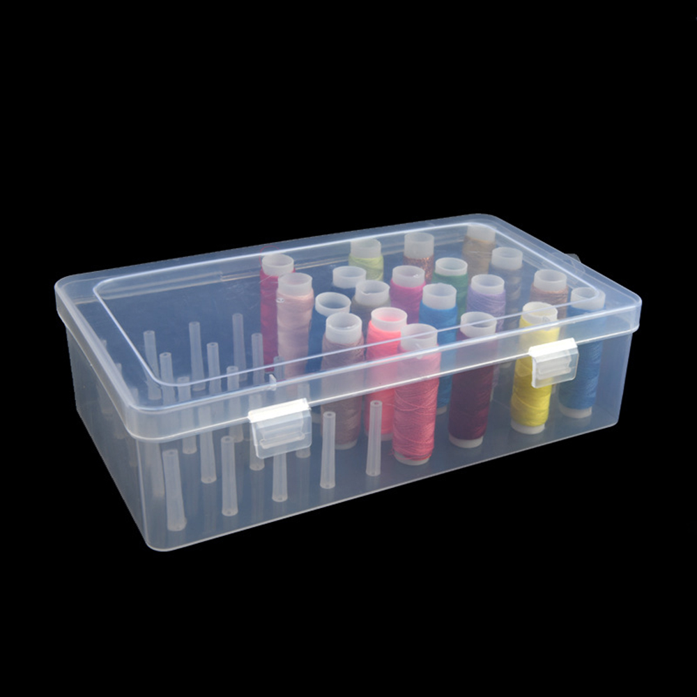 Новая коробка для швейных нито – обзор и цена Bobbin Organizer Box