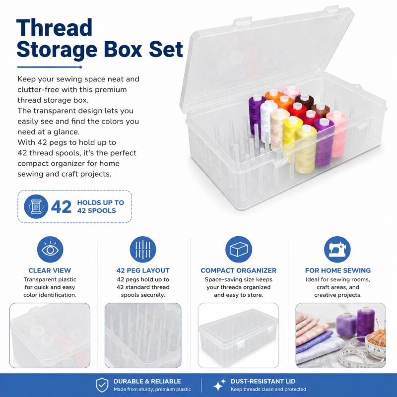 Коробка для хранения швейных н – обзор и цена Bobbin Organizer Box