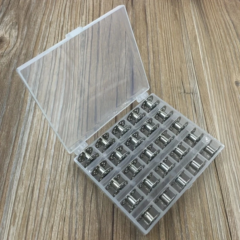 25 шт./компл., пустые бобины,  – обзор и цена Bobbin Organizer Box
