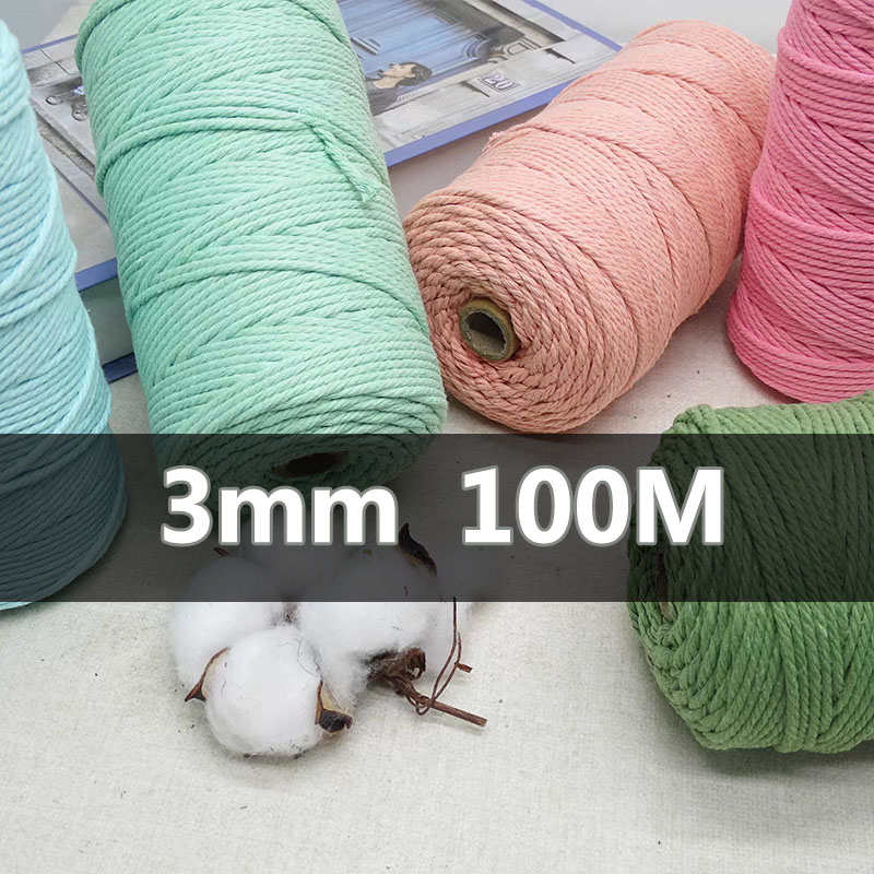 3 мм 100 м шнур для макраме, х – обзор и цена Sewing Thread In Textile